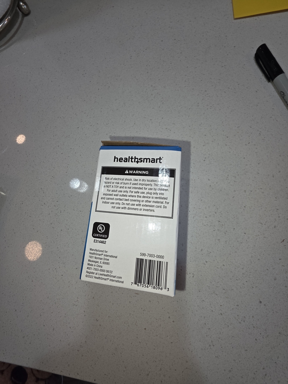 LED night light, HealthSmart automatic sensor - Picture 2 of 5